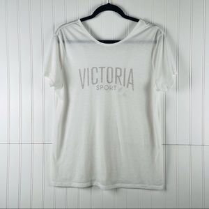 Victoria’s Secret Victoria sport logo tee shirt L